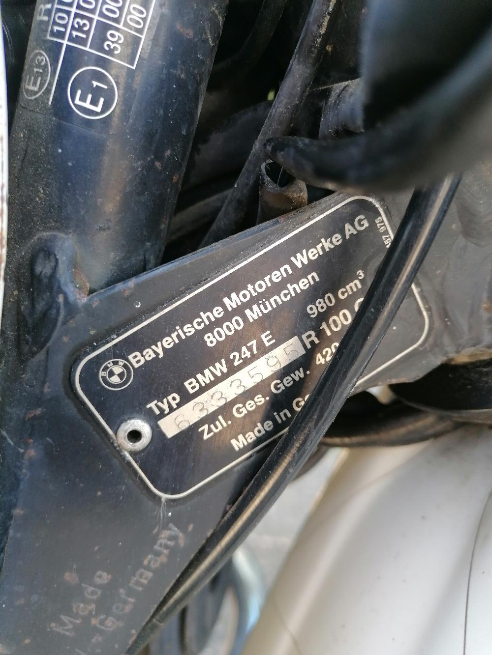 Motorrad verkaufen BMW R100gs paris/dakar Ankauf